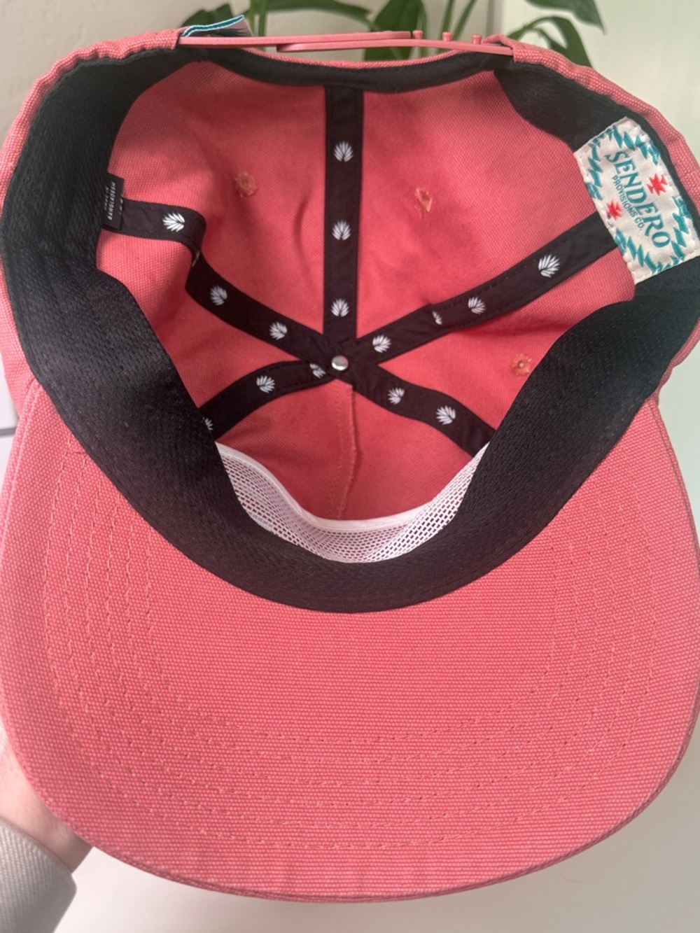 NWOT Sendero Provisions Unisex Logo Hat in Pink / Red - Picture 3 of 8